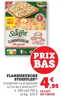 Maximarché Flammekueche stoeffler offre