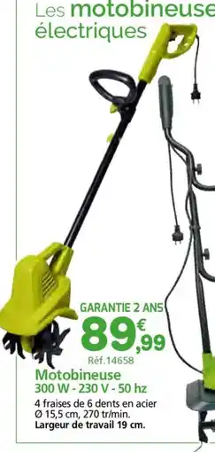 Provence Outillage Motobineuse 300w-230v 50hz offre