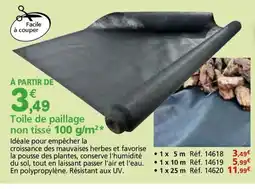 Provence Outillage Toile de paillage non tissé offre