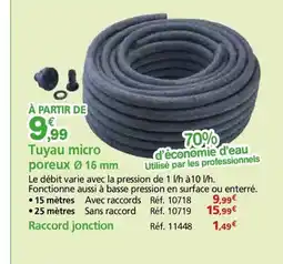 Provence Outillage Tuyau micro poreux offre