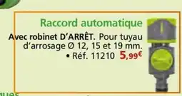 Provence Outillage Raccord automatique offre