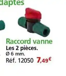 Provence Outillage Raccord vanne offre