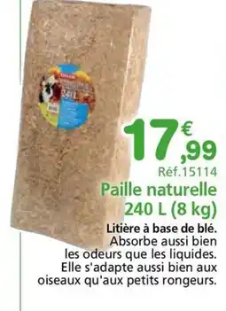 Provence Outillage Paille naturelle offre