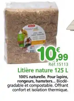 Provence Outillage Litière nature offre