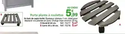 Provence Outillage Porte plante à roulettes offre