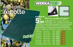 Provence Outillage Filet de récolte offre