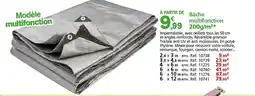 Provence Outillage Bâche multifonction offre