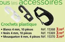 Provence Outillage Crochets plastique offre