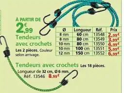 Provence Outillage Tendeurs avec crochets offre
