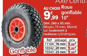 Provence Outillage Roue gonflable 10" offre