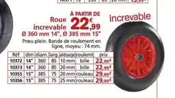 Provence Outillage Roue Increvable offre