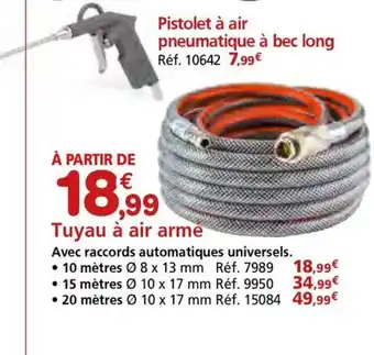 Provence Outillage Tuyau à air armé offre