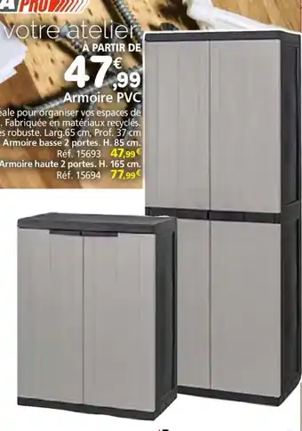 Provence Outillage Armoire PVC offre