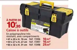 Provence Outillage Caisse à outils offre