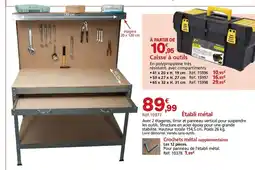 Provence Outillage Établi métal offre