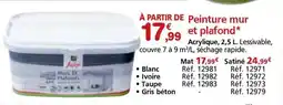 Provence Outillage Peinture et plafond offre