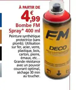 Provence Outillage Bombe FM Spray offre