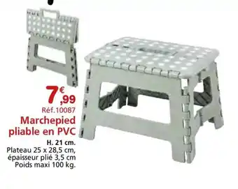 Provence Outillage Marchepied pliable en PVC offre