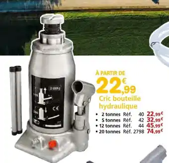 Provence Outillage Cric bouteille hydraulique offre