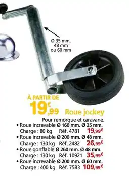 Provence Outillage Roue jockey offre