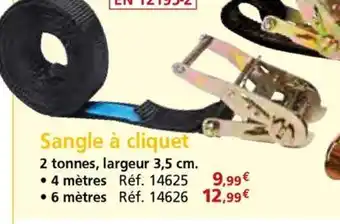 Provence Outillage Sangle à cliquet offre