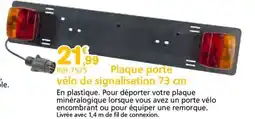 Provence Outillage Plaque porte vélo de signalisation offre