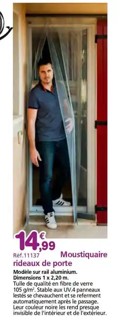 Provence Outillage Moustiquaire rideaux de porte offre