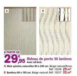 Provence Outillage Rideau de porte 36 lanières offre