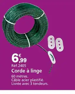 Provence Outillage Corde à linge offre