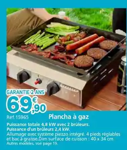 Provence Outillage Plancha à gaz offre