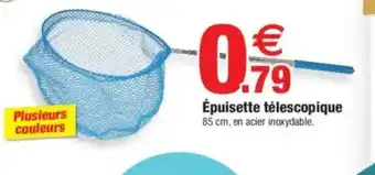 Bazarland Épuisette télescopique offre