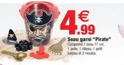 Bazarland Seau garni Pirate offre