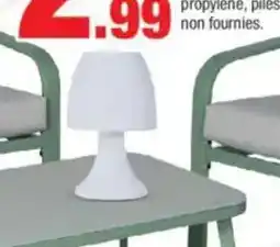 Bazarland La lampe de table LED offre