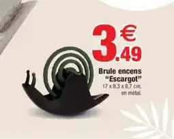 Brule encens Escargot