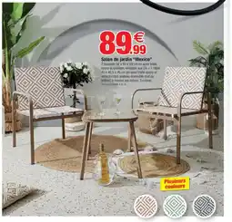 Bazarland Salon de jardin Mexico offre