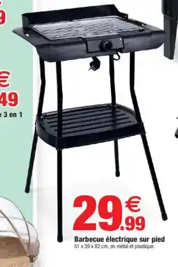Bazarland Barbecue électrique sur pied offre