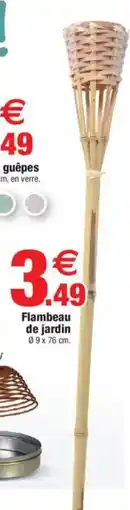 Bazarland Flambeau de jardin offre