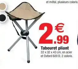 Bazarland Tabouret pliant offre