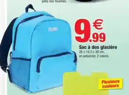 Bazarland Sac à dos glacière offre