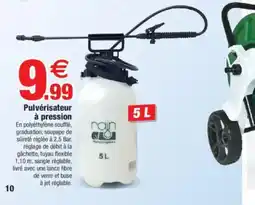 Bazarland Pulvérisateur à pression offre