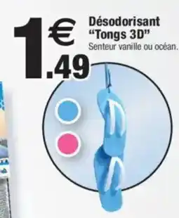 Bazarland Désodorisant Tongs 3D offre