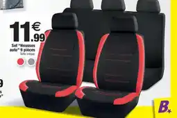 Set Housses auto 9 pièces