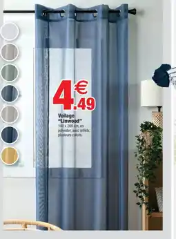 Bazarland Voilage Linwood offre