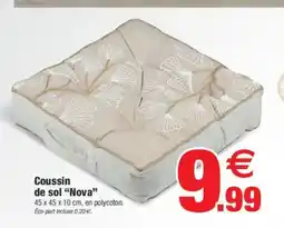 Bazarland Coussin de sol nova offre