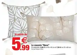 Bazarland Le coussin Nova offre