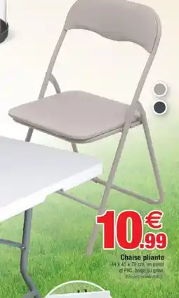 Bazarland Chaise pliante offre