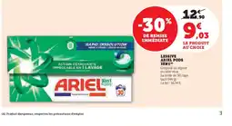 Super U ARIEL Lessive ariel pods offre