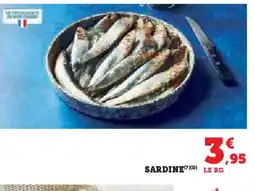 Super U Sardine offre