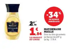 Super U MAILLE Mayonnaise offre