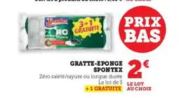 Super U SPONTEX Gratte eponge offre